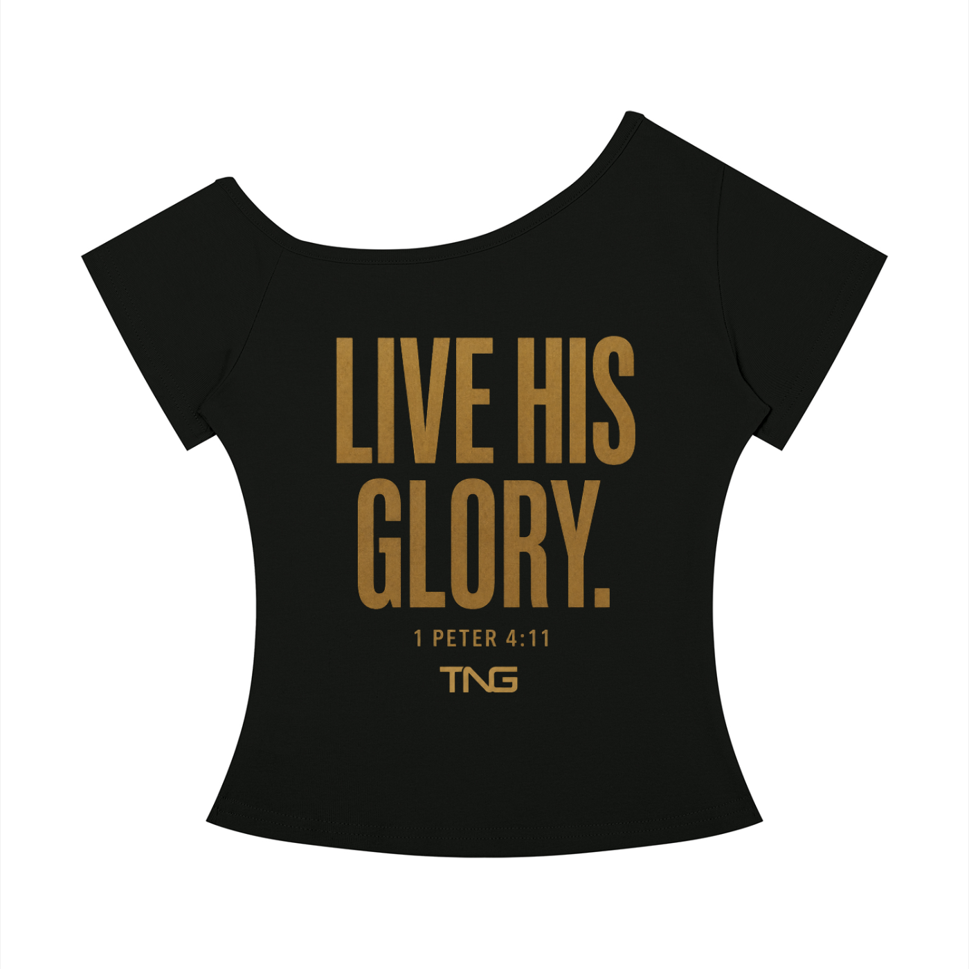 Women’s Off-the-Shoulder T-Shirt